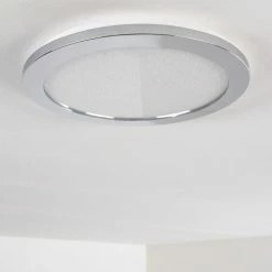 Hofstein Fasola Deckenleuchte LED Nickel glänzend, 1-flammig 36 Hofstein Fasola Deckenleuchte LED Nickel glänzend, 1-flammig -LED Leuchten Verkäufe fasola deckenleuchte h3266083 do4 14