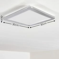 Hofstein Fasola Deckenleuchte LED Nickel-Matt, 1-flammig -LED Leuchten Verkäufe fasola deckenleuchte h3266113 do4 1