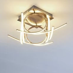 Globo Felin Deckenleuchte LED Nickel-Matt, 1-flammig -LED Leuchten Verkäufe felin deckenleuchte h3023662 11