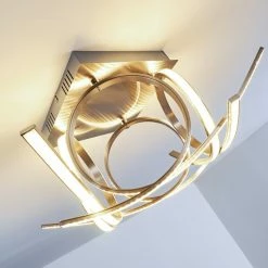 Globo Felin Deckenleuchte LED Nickel-Matt, 1-flammig -LED Leuchten Verkäufe felin deckenleuchte h3023662 14