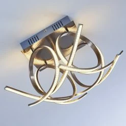 Globo Felin Deckenleuchte LED Nickel-Matt, 1-flammig -LED Leuchten Verkäufe felin deckenleuchte h3023662 17