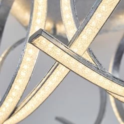 Hofstein Felin Deckenleuchte LED Silber, 1-flammig 42 Hofstein Felin Deckenleuchte LED Silber, 1-flammig -LED Leuchten Verkäufe felin deckenleuchte h3023709 18