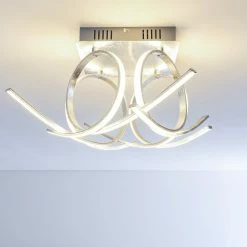 Hofstein Felin Deckenleuchte LED Silber, 1-flammig 33 Hofstein Felin Deckenleuchte LED Silber, 1-flammig -LED Leuchten Verkäufe felin deckenleuchte h3023709 9