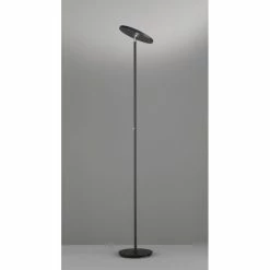 FHL easy Fabi Deckenfluter LED Schwarz, 1-flammig