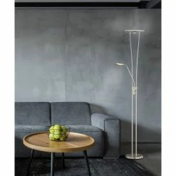 FHL easy Vico Deckenfluter LED Nickel-Matt, 1-flammig