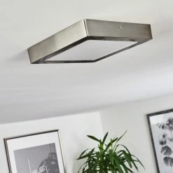 Hofstein Finsrud Deckenleuchte LED Nickel-Matt, 1-flammig 21 Hofstein Finsrud Deckenleuchte LED Nickel-Matt, 1-flammig -LED Leuchten Verkäufe finsrud deckenleuchte h3427446 10
