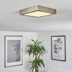 Hofstein Finsrud Deckenleuchte LED Nickel-Matt, 1-flammig 17 Hofstein Finsrud Deckenleuchte LED Nickel-Matt, 1-flammig -LED Leuchten Verkäufe finsrud deckenleuchte h3427446 6