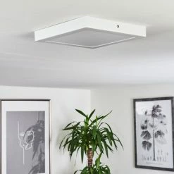 Hofstein Finsrud Deckenleuchte LED Weiß, 1-flammig -LED Leuchten Verkäufe finsrud deckenleuchte h3427538 1