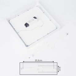 Hofstein Finsrud Deckenleuchte LED Weiß, 1-flammig -LED Leuchten Verkäufe finsrud deckenleuchte h3427538 4