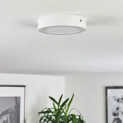 Hofstein Finsrud Deckenleuchte LED Weiß, 1-flammig -LED Leuchten Verkäufe finsrud deckenleuchte h3436288 9