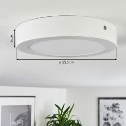 Hofstein Finsrud Deckenleuchte LED Weiß, 1-flammig 13 Hofstein Finsrud Deckenleuchte LED Weiß, 1-flammig -LED Leuchten Verkäufe finsrud deckenleuchte h3436325 3