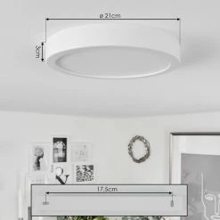 Hofstein Finsrud Deckenpanel LED Weiß, 1-flammig -LED Leuchten Verkäufe finsrud deckenpanel h3650837 3
