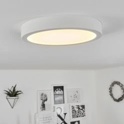 Hofstein Finsrud Deckenpanel LED Weiß, 1-flammig -LED Leuchten Verkäufe finsrud deckenpanel h3650837 6