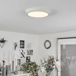 Hofstein Finsrud Deckenpanel LED Weiß, 1-flammig -LED Leuchten Verkäufe finsrud deckenpanel h3650837 8