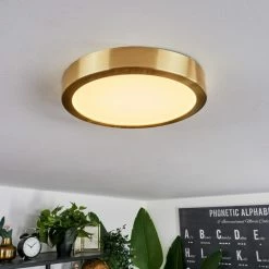 Hofstein Finsrud Deckenpanel LED Gold, 1-flammig 23 Hofstein Finsrud Deckenpanel LED Gold, 1-flammig -LED Leuchten Verkäufe finsrud deckenpanel h3652176 10