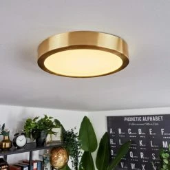 Hofstein Finsrud Deckenpanel LED Gold, 1-flammig 25 Hofstein Finsrud Deckenpanel LED Gold, 1-flammig -LED Leuchten Verkäufe finsrud deckenpanel h3652176 12