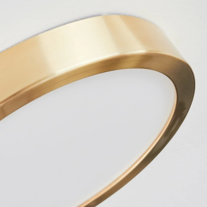 Hofstein Finsrud Deckenpanel LED Gold, 1-flammig 3 Hofstein Finsrud Deckenpanel LED Gold, 1-flammig – Bild 3