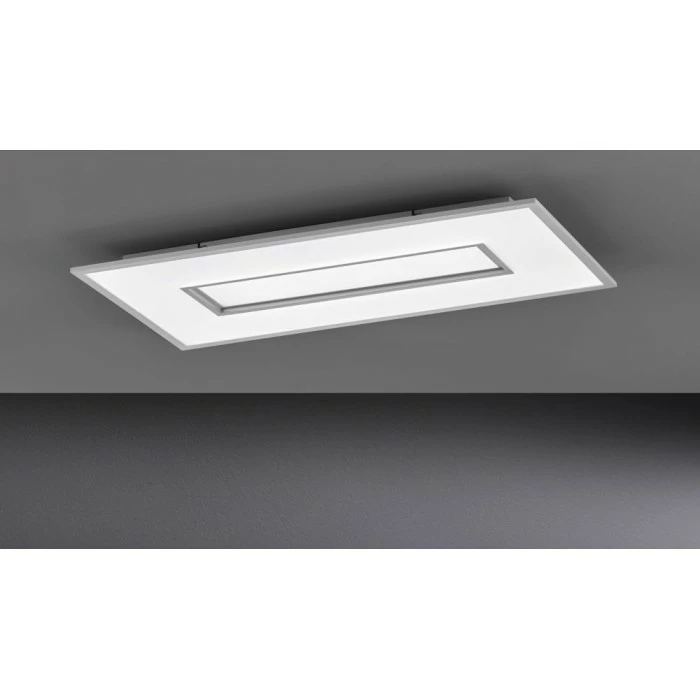 Honsel Leuchten Fischer & Honsel function Tiara Deckenleuchte LED Silber, 1-flammig, Fernbedienung 2 Honsel Leuchten Fischer & Honsel function Tiara Deckenleuchte LED Silber, 1-flammig, Fernbedienung – Bild 2