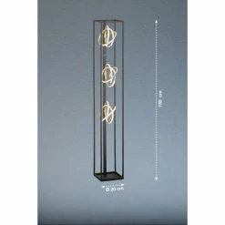 Fischer Leuchten Fischer & Honsel Gisi Stehleuchte LED Schwarz, 3-flammig 7 Fischer Leuchten Fischer & Honsel Gisi Stehleuchte LED Schwarz, 3-flammig -LED Leuchten Verkäufe fischer honsel gisi stehleuchte 40286 3