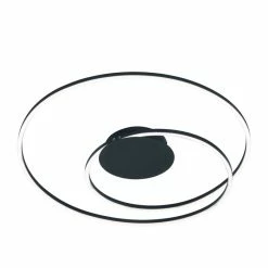 Honsel Leuchten Fischer & Honsel Holy Deckenleuchte LED Schwarz, 1-flammig, Fernbedienung