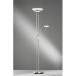 Honsel Leuchten Fischer & Honsel Pool TW Deckenfluter LED Nickel-Matt, 1-flammig