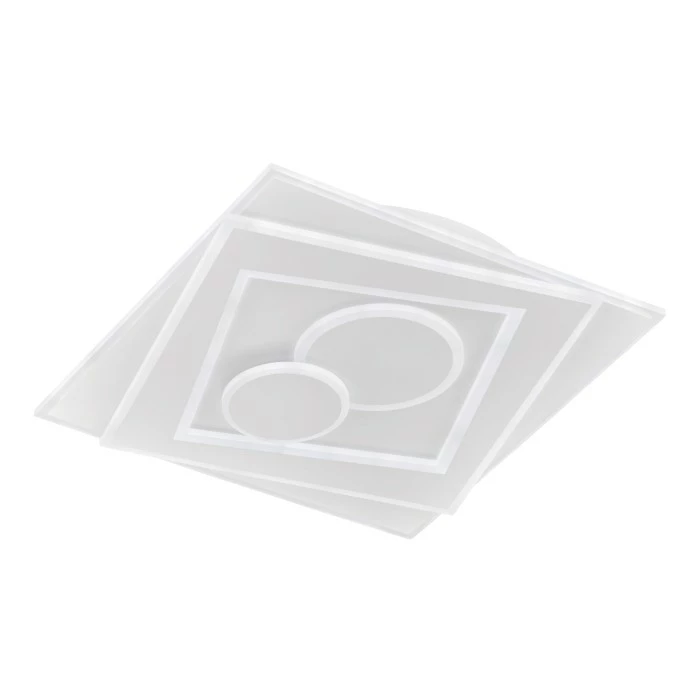 Honsel Leuchten Fischer & Honsel Ratio Deckenleuchte LED Weiß, 1-flammig, Fernbedienung 2 Honsel Leuchten Fischer & Honsel Ratio Deckenleuchte LED Weiß, 1-flammig, Fernbedienung – Bild 2