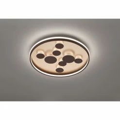 Honsel Leuchten Fischer & Honsel Rico Deckenleuchte LED Braun, 1-flammig