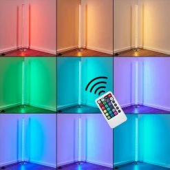 Hofstein Flaut Stehleuchte LED Chrom, 1-flammig, Fernbedienung, Farbwechsler 29 Hofstein Flaut Stehleuchte LED Chrom, 1-flammig, Fernbedienung, Farbwechsler -LED Leuchten Verkäufe flaut stehleuchte h3270721 do1 2