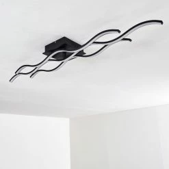 Hofstein Flow Deckenleuchte LED Schwarz, 2-flammig 35 Hofstein Flow Deckenleuchte LED Schwarz, 2-flammig -LED Leuchten Verkäufe flow deckenleuchte h3110393 do1 16