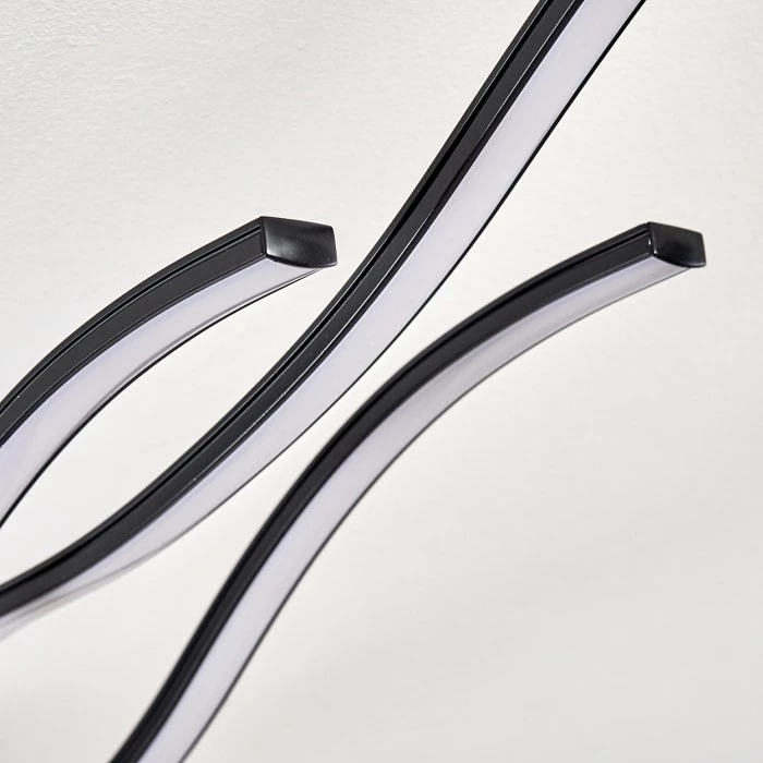 Hofstein Flow Deckenleuchte LED Schwarz, 3-flammig 15 Hofstein Flow Deckenleuchte LED Schwarz, 3-flammig – Bild 15