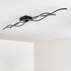 Hofstein Flow Deckenleuchte LED Schwarz, 3-flammig 38 Hofstein Flow Deckenleuchte LED Schwarz, 3-flammig -LED Leuchten Verkäufe flow deckenleuchte h3295656 do1 16