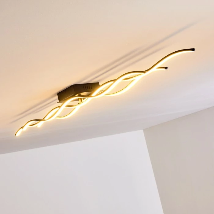 Hofstein Flow Deckenleuchte LED Schwarz, 3-flammig 21 Hofstein Flow Deckenleuchte LED Schwarz, 3-flammig – Bild 21