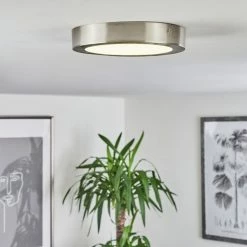 Hofstein Fnsrud Deckenleuchte LED Nickel-Matt, 1-flammig 16 Hofstein Fnsrud Deckenleuchte LED Nickel-Matt, 1-flammig -LED Leuchten Verkäufe fnsrud deckenleuchte h3436592 6