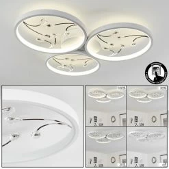 Hofstein Fombillou Deckenleuchte LED Weiß, 1-flammig