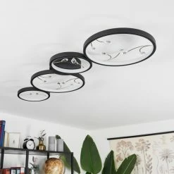 Hofstein Fombillou Deckenleuchte LED Schwarz, 1-flammig 23 Hofstein Fombillou Deckenleuchte LED Schwarz, 1-flammig -LED Leuchten Verkäufe fombillou deckenleuchte h3654248 11