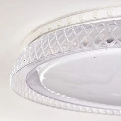 Hofstein Fondaco Deckenleuchte LED Weiß, 1-flammig, Fernbedienung, Farbwechsler -LED Leuchten Verkäufe fondaco deckenleuchte h3392195 2