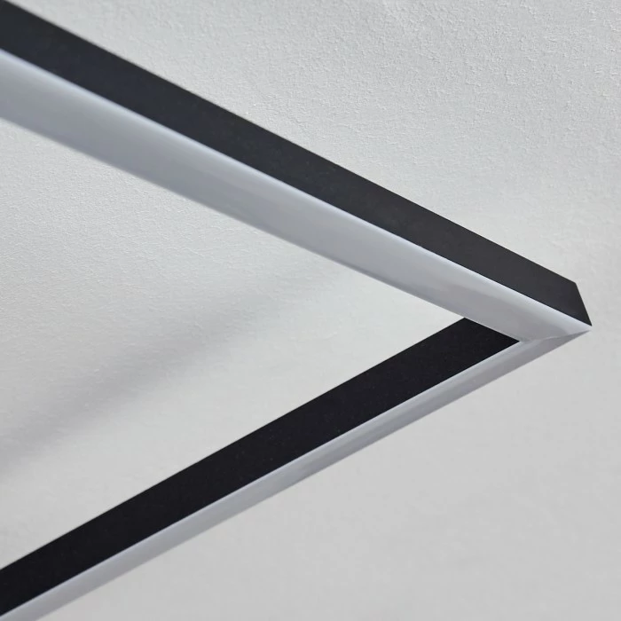 Hofstein Frederick Deckenleuchte LED Schwarz, Weiß, 1-flammig 3 Hofstein Frederick Deckenleuchte LED Schwarz, Weiß, 1-flammig – Bild 3