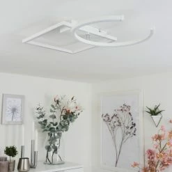 Hofstein Frederick Deckenleuchte LED Chrom, Weiß, 1-flammig 23 Hofstein Frederick Deckenleuchte LED Chrom, Weiß, 1-flammig -LED Leuchten Verkäufe frederick deckenleuchte h3550977 11