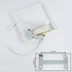 Hofstein Frederick Deckenleuchte LED Chrom, Weiß, 1-flammig 16 Hofstein Frederick Deckenleuchte LED Chrom, Weiß, 1-flammig -LED Leuchten Verkäufe frederick deckenleuchte h3550977 4