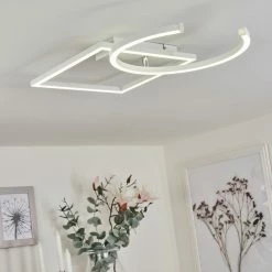 Hofstein Frederick Deckenleuchte LED Chrom, Weiß, 1-flammig 20 Hofstein Frederick Deckenleuchte LED Chrom, Weiß, 1-flammig -LED Leuchten Verkäufe frederick deckenleuchte h3550977 8