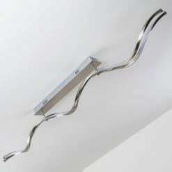 Hofstein Fredericton Deckenleuchte LED Nickel-Matt, 1-flammig -LED Leuchten Verkäufe fredericton deckenleuchte h3008195 8