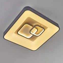 Hofstein Gabbiana Deckenleuchte LED Grau, Weiß, 1-flammig, Fernbedienung 25 Hofstein Gabbiana Deckenleuchte LED Grau, Weiß, 1-flammig, Fernbedienung -LED Leuchten Verkäufe gabbiana deckenleuchte h3392201 11