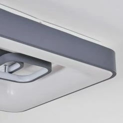 Hofstein Gabbiana Deckenleuchte LED Grau, Weiß, 1-flammig, Fernbedienung 16 Hofstein Gabbiana Deckenleuchte LED Grau, Weiß, 1-flammig, Fernbedienung -LED Leuchten Verkäufe gabbiana deckenleuchte h3392201 2