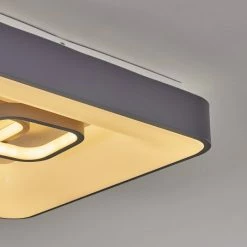 Hofstein Gabbiana Deckenleuchte LED Grau, Weiß, 1-flammig, Fernbedienung 22 Hofstein Gabbiana Deckenleuchte LED Grau, Weiß, 1-flammig, Fernbedienung -LED Leuchten Verkäufe gabbiana deckenleuchte h3392201 8