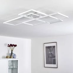 Hofstein Ghana Deckenleuchte LED Weiß, 1-flammig, Fernbedienung 31 Hofstein Ghana Deckenleuchte LED Weiß, 1-flammig, Fernbedienung -LED Leuchten Verkäufe ghana deckenleuchte h3372975 12