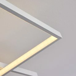 Hofstein Ghana Deckenleuchte LED Weiß, 1-flammig, Fernbedienung 33 Hofstein Ghana Deckenleuchte LED Weiß, 1-flammig, Fernbedienung -LED Leuchten Verkäufe ghana deckenleuchte h3372975 14
