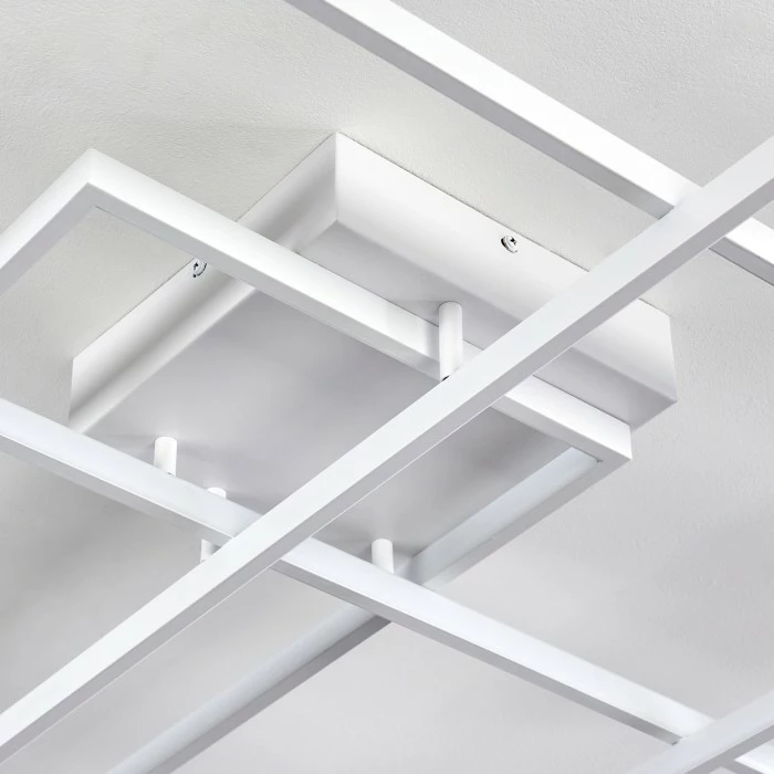 Hofstein Ghana Deckenleuchte LED Weiß, 1-flammig, Fernbedienung 17 Hofstein Ghana Deckenleuchte LED Weiß, 1-flammig, Fernbedienung – Bild 17