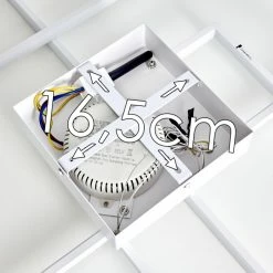 Hofstein Ghana Deckenleuchte LED Weiß, 1-flammig, Fernbedienung 37 Hofstein Ghana Deckenleuchte LED Weiß, 1-flammig, Fernbedienung -LED Leuchten Verkäufe ghana deckenleuchte h3372975 18