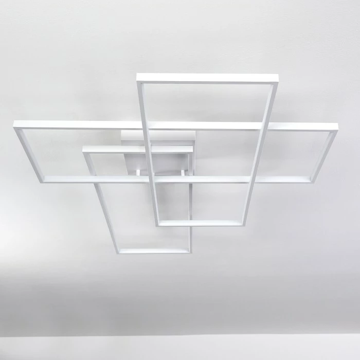 Hofstein Ghana Deckenleuchte LED Weiß, 1-flammig, Fernbedienung 7 Hofstein Ghana Deckenleuchte LED Weiß, 1-flammig, Fernbedienung – Bild 7