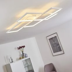 Hofstein Ghana Deckenleuchte LED Weiß, 1-flammig, Fernbedienung 26 Hofstein Ghana Deckenleuchte LED Weiß, 1-flammig, Fernbedienung -LED Leuchten Verkäufe ghana deckenleuchte h3372975 7